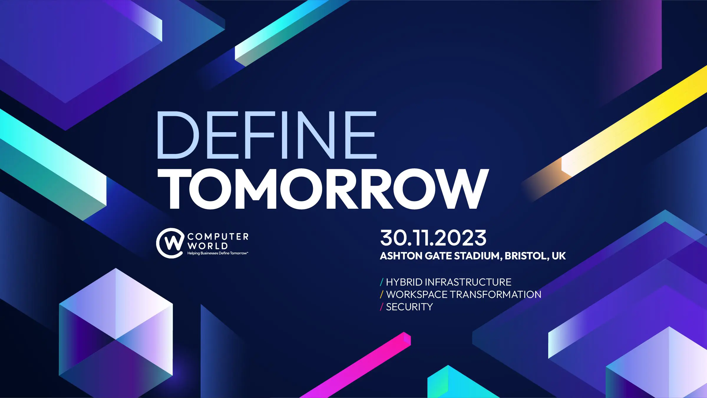 Shape your business future with Define Tomorrow 2023